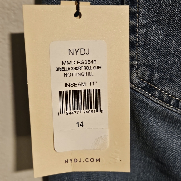 NYDJ Breilla Roll Cuff Shorts - Picture 10 of 11